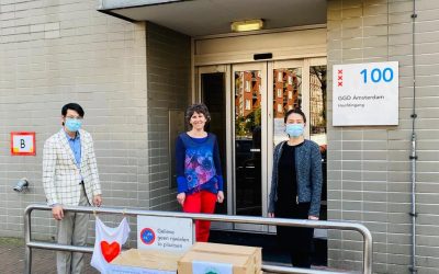 DSCC donates medicine and Masks to GGD Amsterdam