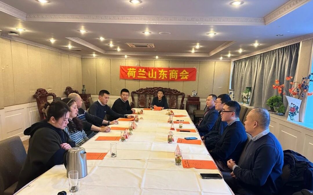 荷兰山东商会举行理事会换届暨2024迎新春联谊会 常文佳连任第二届会长